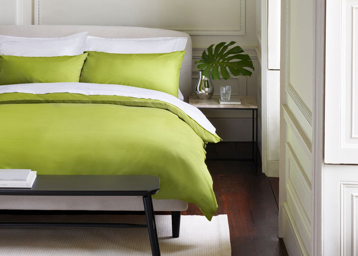Jasper Conran "300 Thread Count Organic" Duvet Cover in Spinach Green