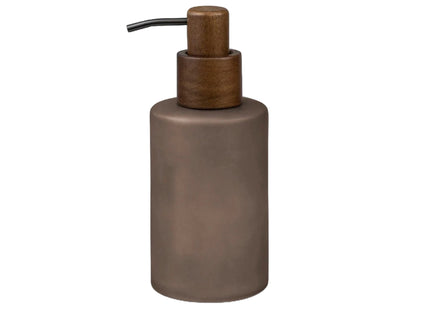 Mette Ditmer "Modest Glass" Bathroom Accessories in Walnut