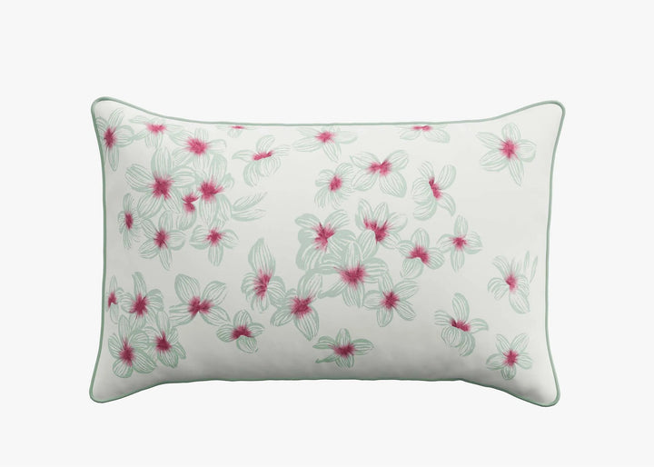 Sanderson "Oleander" Decorative Cushion in Aqua
