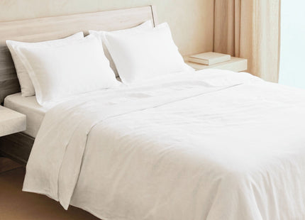 Linen Obsession "Luxury Everyday" 300 Thread Count Cotton Sateen in White