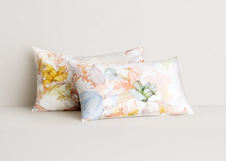 Sheridan "Treni" Duvet Cover Set in White