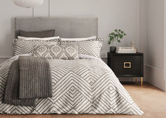 Bedeck of Belfast "Kayah" Duvet Cover and Oxford Pillowcase