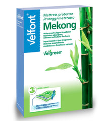 Velfont "Mekong" 3 Layer Mattress Protector White