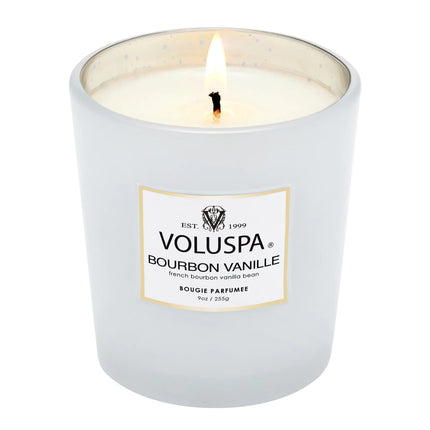 Voluspa "Bourbon Vanille" Classic Candle