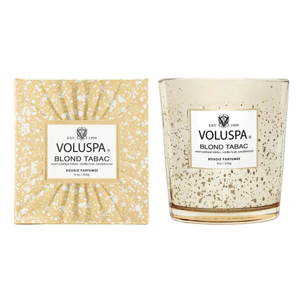 Voluspa "Blond Tabac" Classic Candle