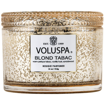 Voluspa "Blond Tabac" Corta Maison Boxed Glass Candle