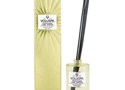 Voluspa "Peruvian Lime Jardin" Fragrance Diffuser with reeds