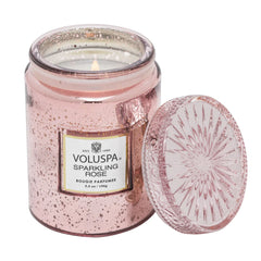 Voluspa "Sparkling Rose" Candle in Jar