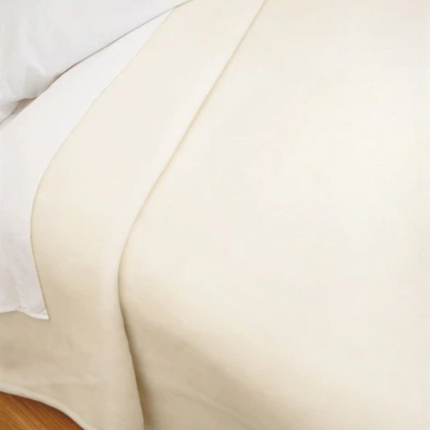 Linen Obsession "Soft Lightweight" Organic Cotton Blanket in Natural
