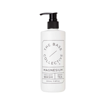 The Base Collective "Hand & Body Wash Magnesium" with White Tea (350ml-500ml)