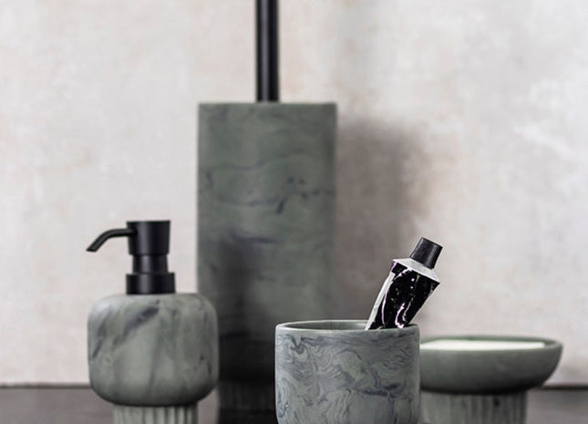 Mette Ditmer "Attitude" Bathroom Accessories in Thyme Green