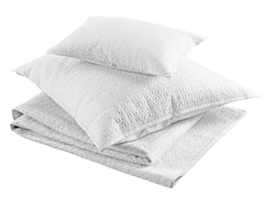 Christy "Amalfi" Quilted Throws and Pillow Shams in White