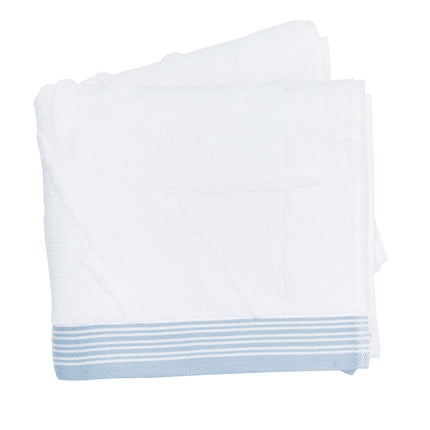 Bedeck of Belfast "Asami" Bath Towels in White