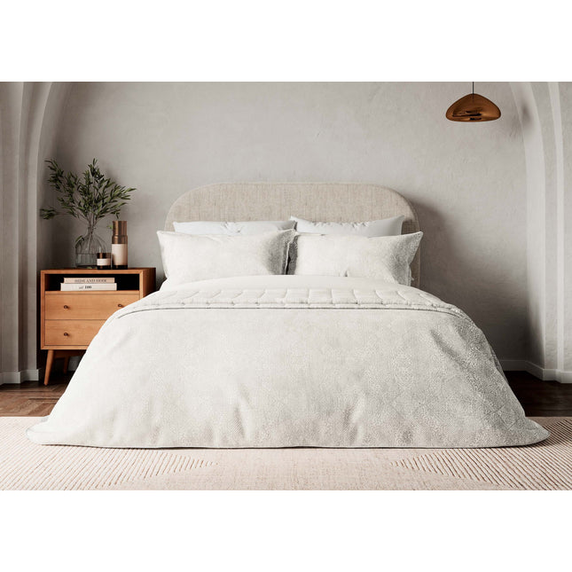 Bedeck of Belfast "Etana" Duvet Cover in White