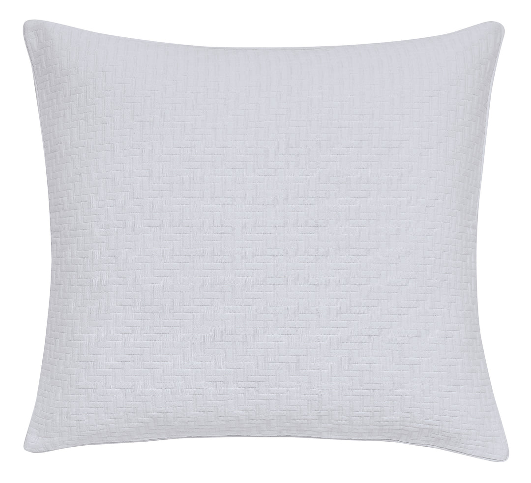 Bedeck of Belfast "Andaz" Cushion in White