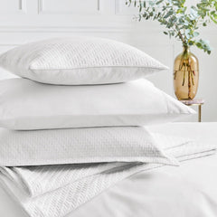 Bedeck of Belfast "Andaz" Cushion in White