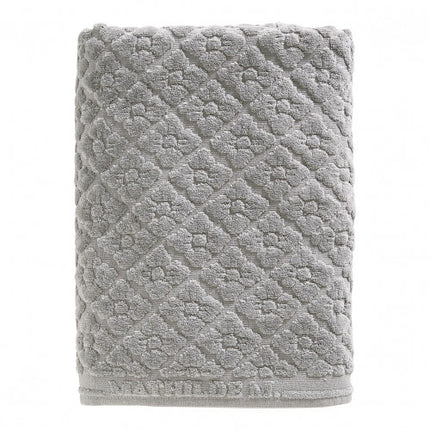 Mathilde "Douceur" Decorative Towels in Grey