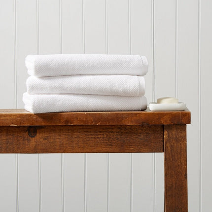 Christy "Brixton" Bath Towels Collection in White