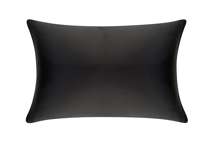 Mayfairsilk "Mulberry Silk" Standard Pillowcase in Charcoal 50 x 75 cm