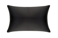 Mayfairsilk "Mulberry Silk" Standard Pillowcase in Charcoal 50 x 75 cm