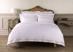 Christy "Chelsea" Duvet Covers & Flat Sheets in Cream