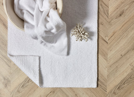 Christy "Reversible Bath Rug" in Silver
