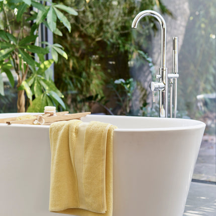 Christy "Supreme" Bath Towels & Mat Collection in Primrose