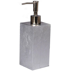 Mike + Ally "Silver Leaf" Bathroom Accessories
