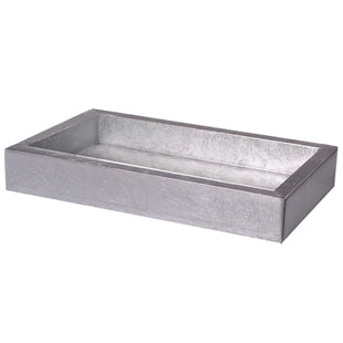 Mike + Ally "Silver Leaf" Bathroom Accessories