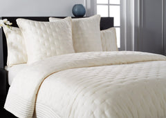 Donna Karan "Essential Silk Quilt" Bed Cover and Matching Pillowcases