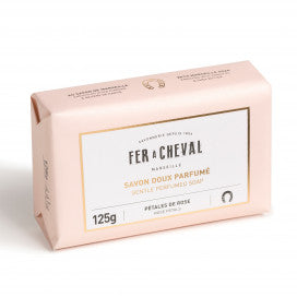 Fer A Cheval "Savon Doux Parfumé" Gentle Perfumed Soap – Rose Petals