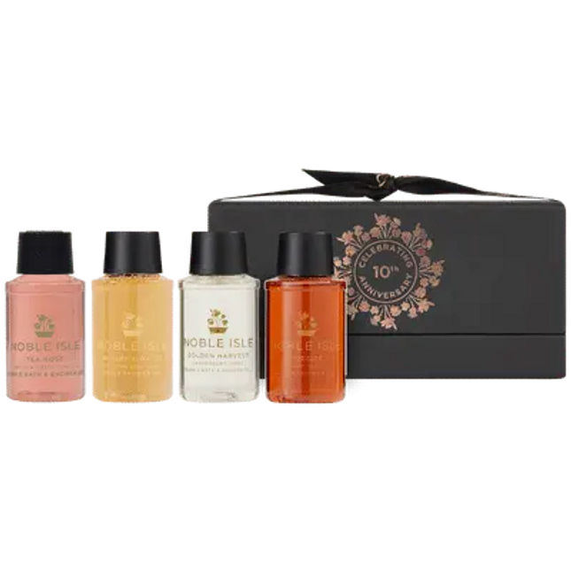 مجموعة هدايا عينة عطر نوبل آيل (4 × 30 مل - جل)