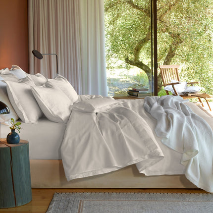 Amalia "Fresco" 400 Thread Count Bed Linen in Cream