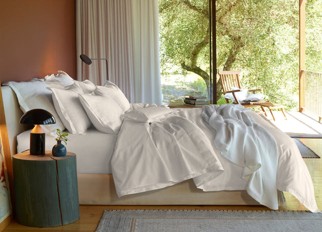 Amalia "Fresco" 400 Thread Count Bed Linen in Cream