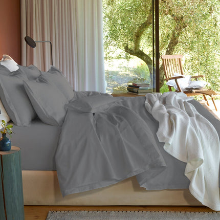 Amalia "Fresco" 400 Thread Count Bed Linen in Dove