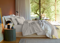 Amalia "Fresco" 400 Thread Count Bed Linen in Sand