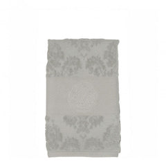 Mathilde "Broderie" Decorative Towels in Grey