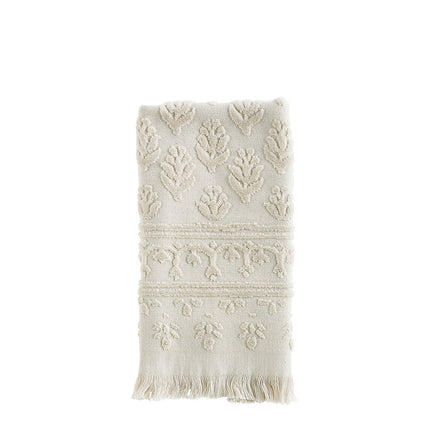 Mathilde "Petite Indienne" Decorative Towels in Beige