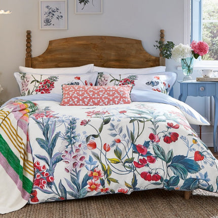 Joules "Permaculture Border" Duvet Cover Set in Multi