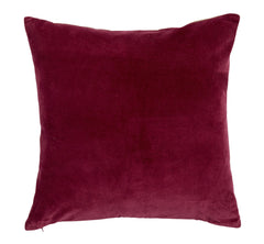 Christy "Jaipur" Square Cushions - Magenta (dark-pink)