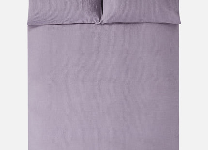 Jasper Conran "Double Weave" Duvet Cover Set in Lavender Grey