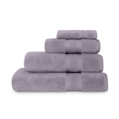 JC "Zero Twist Cotton" Bath Towels Collection in Lavender