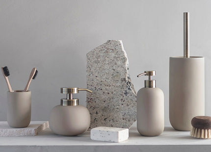 Mette Ditmer "Lotus" Bathroom Accessories in Sand (Beige)