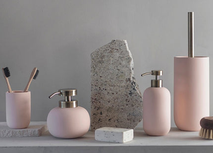 Mette Ditmer "Lotus" Bathroom Accessories in Soft Pink