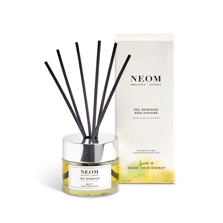 Neom "Feel Refreshed" Reed Diffuser – Linen Obsession
