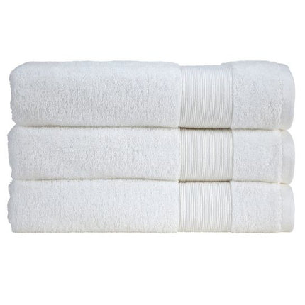 Christy "Organic Eco Twist" Bath Towels Collection in White