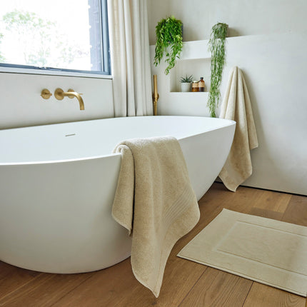 Christy "Organic Eco Twist" Bath Towels Collection in Natural (Beige)