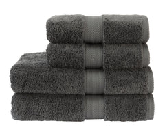 Christy "Renaissance" Egyptian Cotton Bath Towels Collection in Ash Grey