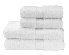 Christy "Renaissance" Egyptian Cotton Bath Towels Collection in White