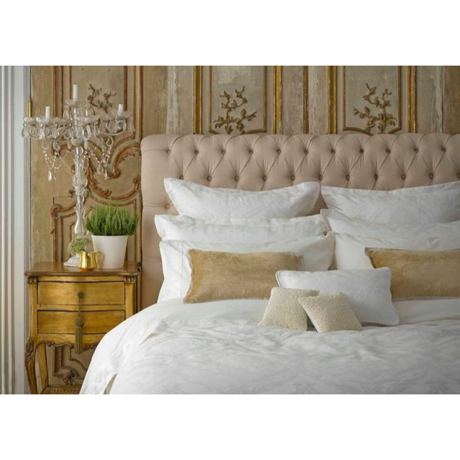 Christy "Rochester" Jacquard Bed Linen in White
